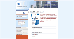 Desktop Screenshot of aaep.org.ar