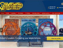 Tablet Screenshot of aaep.com.au